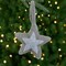 Northlight Plush Double Felt Star Christmas Ornament - 6.25" - Gray